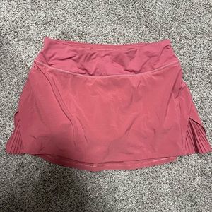 Lululemon pink tennis skort